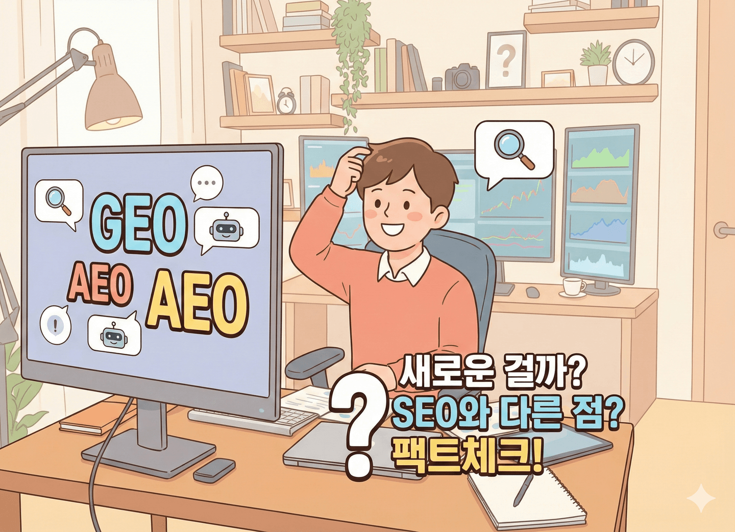GEO, AEO... 정말 새로운 걸까? SEO와 뭐가 다른지 팩트체크