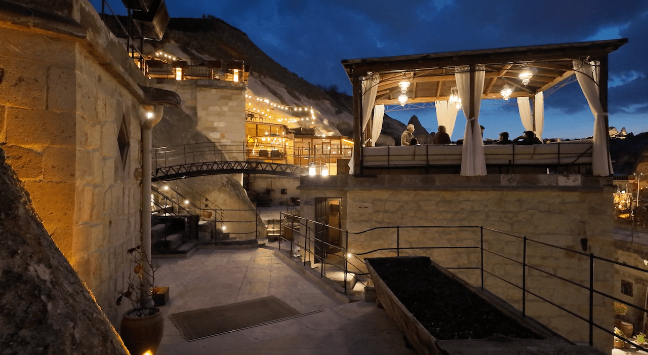 숙소 들어가기 전 풍경