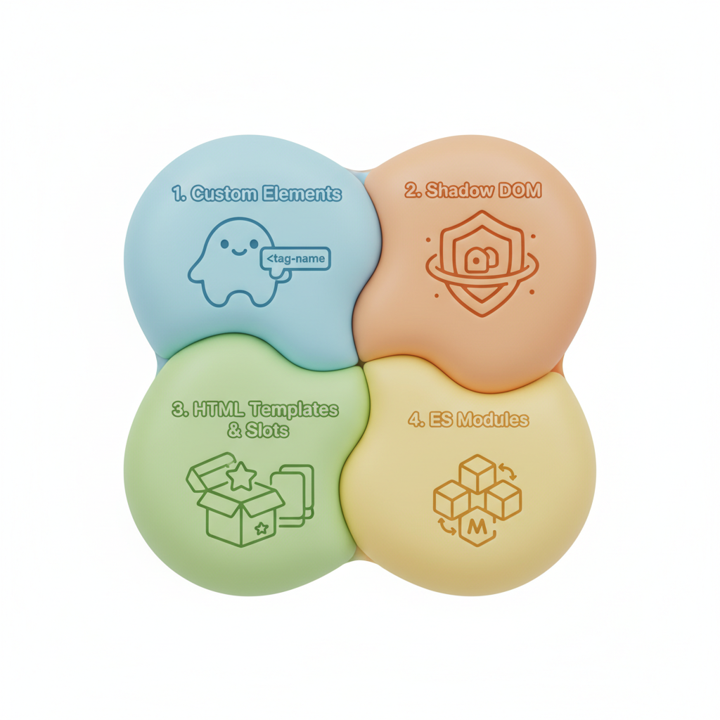 웹 컴포넌트 4가지 핵심 기술